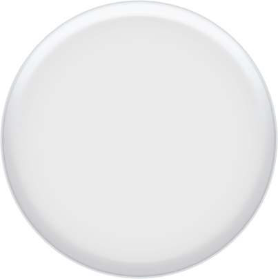 beveled white button shape