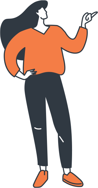 female identifying homeowner graphic