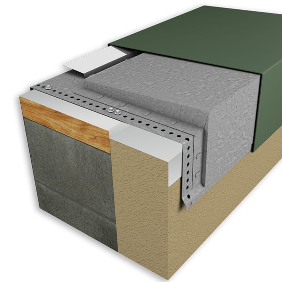 rendering of a cross section of composite insulation