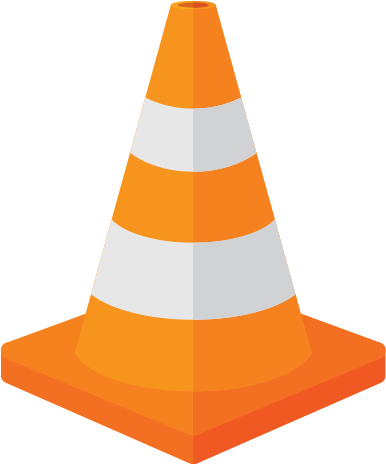 safety cone graphic