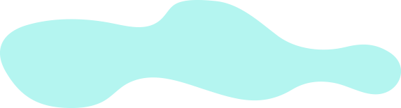 light blue cloud shape