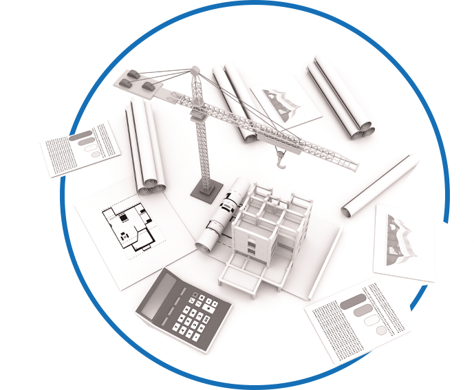 collage of construction engineering design concepts