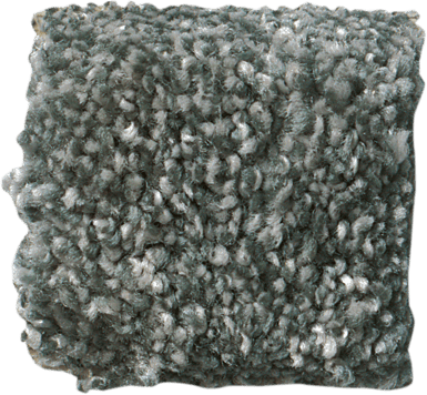 Swatch of grey medium pile carpet