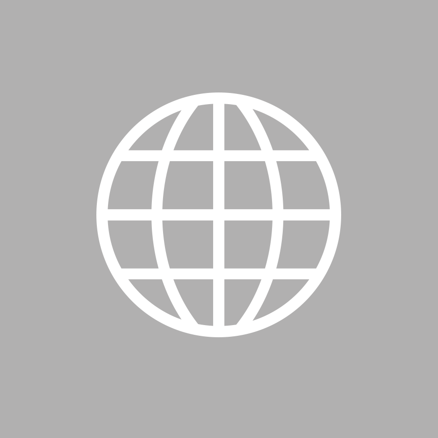 grey box with globe icon