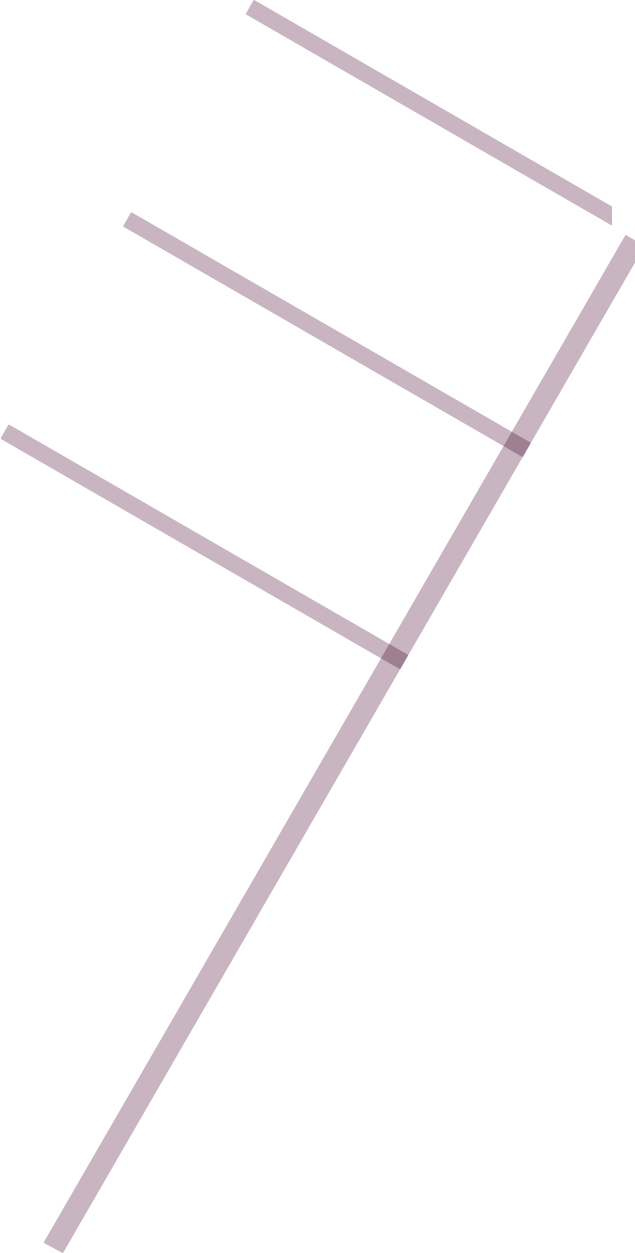 Roof shadows isolated from an illustration.