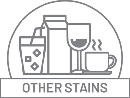 other stains icon featuring multiple beverage containers