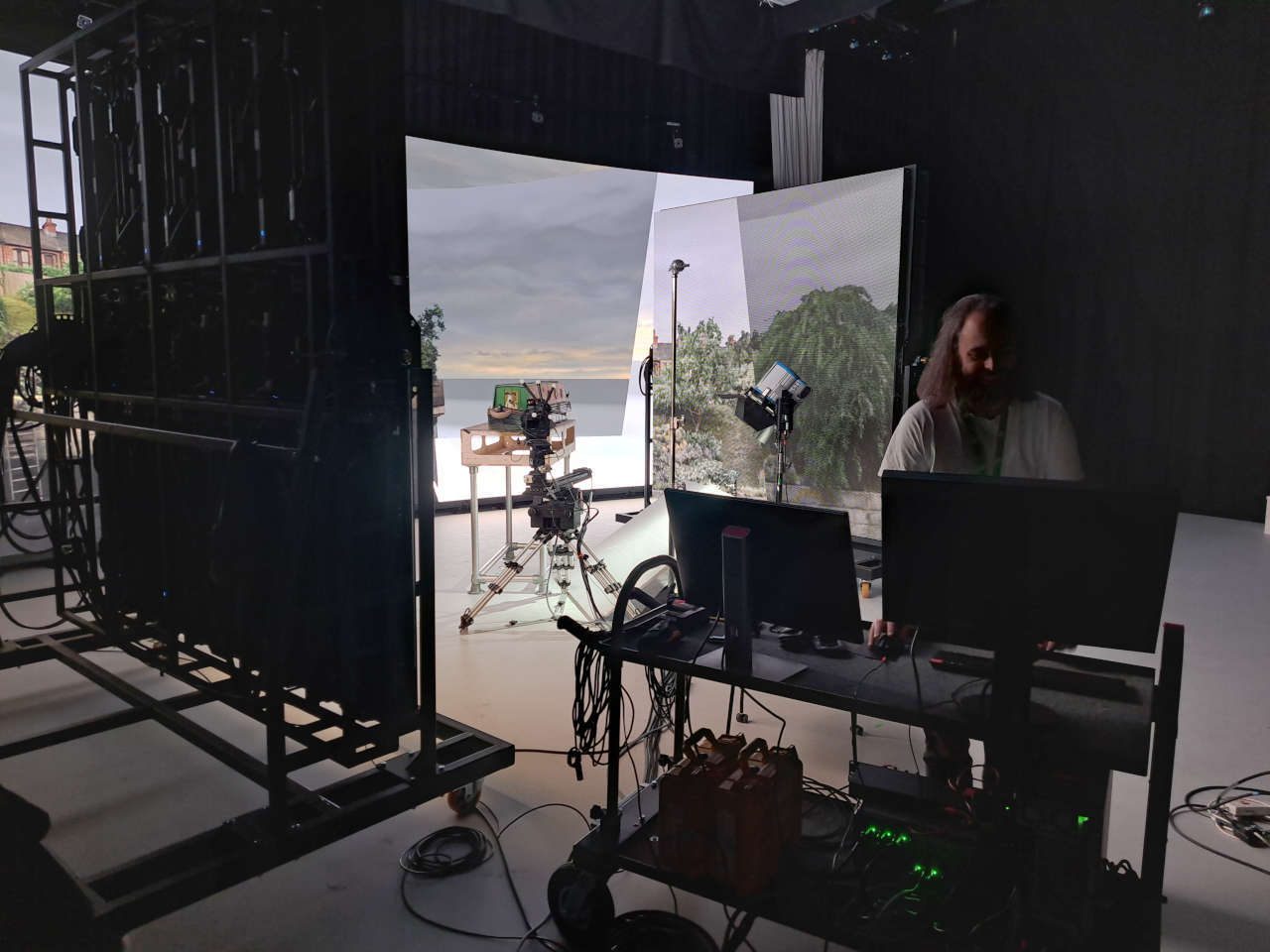 Electronic device, Studio, Tripod
