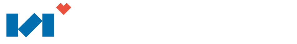 Logo of Vorarlberger Landeskrankenhäuser: blue stylized V, red heart, white text.