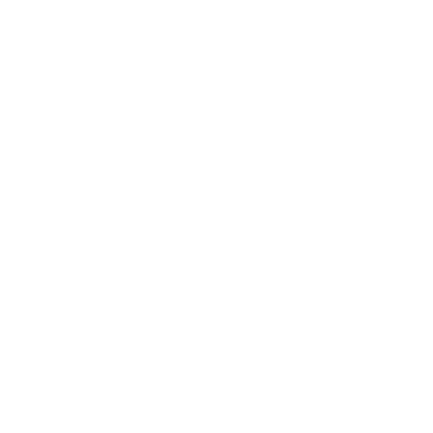 Stylized line graph icon with white axes and four light purple data points on a dark green background.