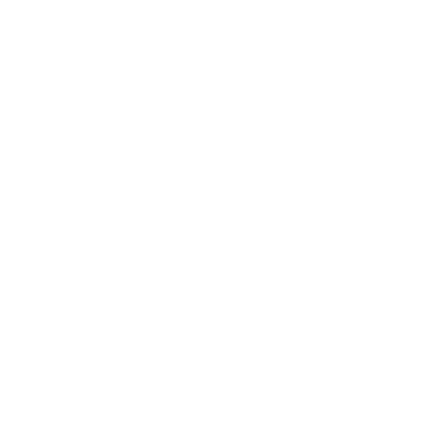 Stylized line graph icon with white axes and four light purple data points on a dark green background.