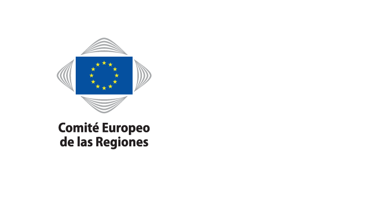 Logo of the European Committee of the Regions with the EU flag and text.