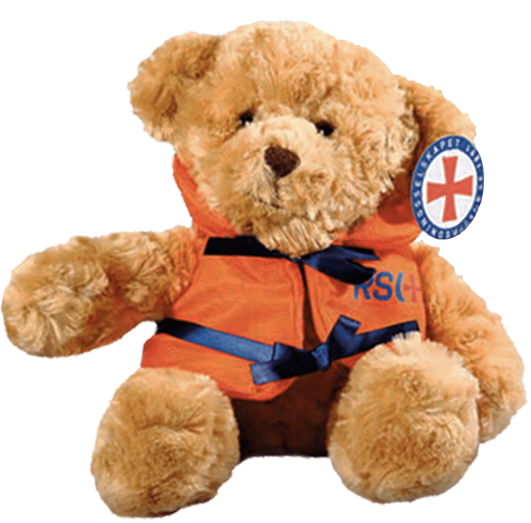 Teddy bear, Stuffed toy, Orange