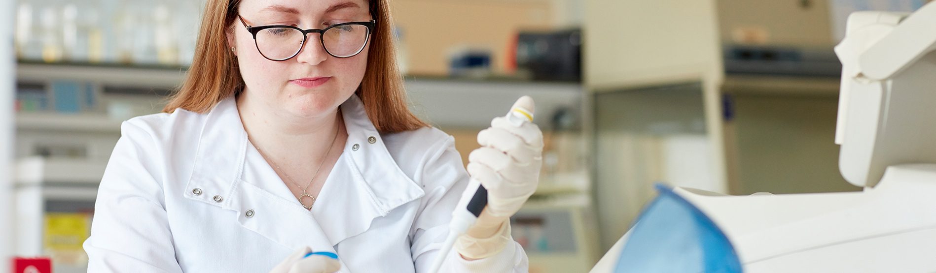 Safety glove, White coat, Vision care, Glasses, Sleeve, Scientist, Gesture, Collar