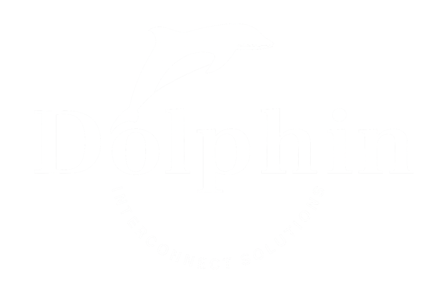 White dolphin logo with "Dolphin Interconnect Solutions" text on a green background.