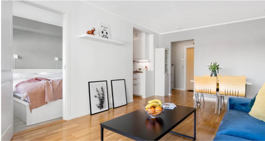 Interior design, Table, Furniture, Plant, Wood, Orange, Flooring, Comfort, Floor, Houseplant