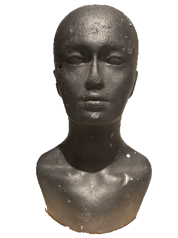 Facial expression, Chin, Cheek, Lips, Forehead, Sculpture, Jaw, Temple, Neck, Statue