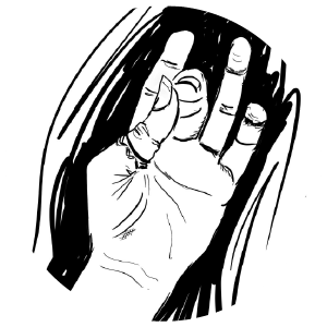 Line art, Finger, White, Drawing, Thumb, Sketch, Gesture