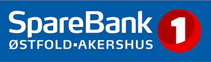 SpareBank 1 Østfold Akershus logo with a red circle and white '1'.