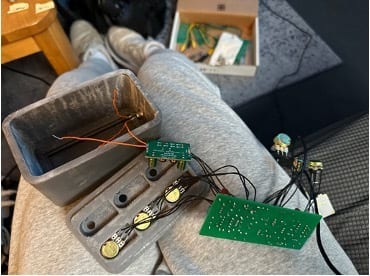 Passive circuit component, Electrical wiring, Hardware programmer, Wood