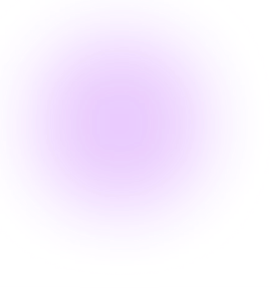 Glowing purple ellipse on a dark green background.