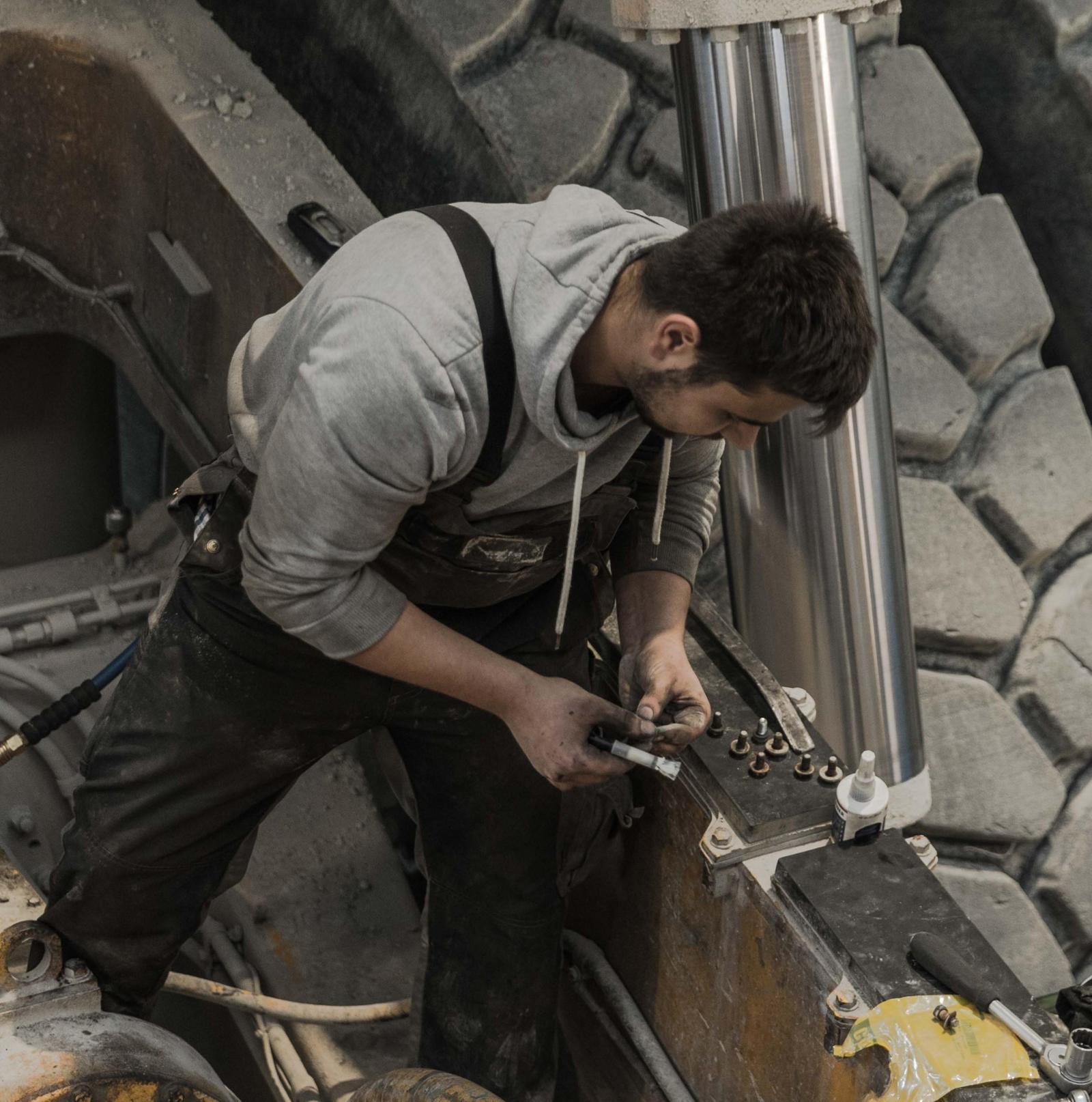 Blue-collar worker