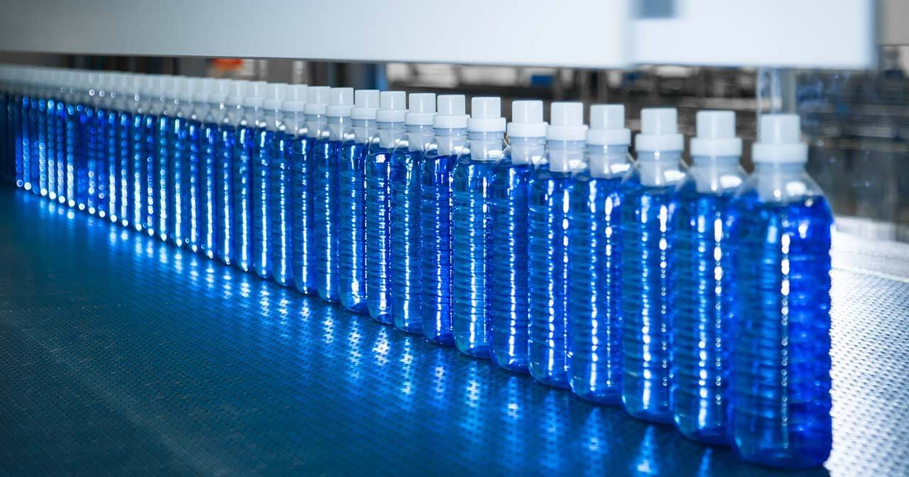 Plastic bottle, Audio equipment, Water, Blue, Fluid, Liquid