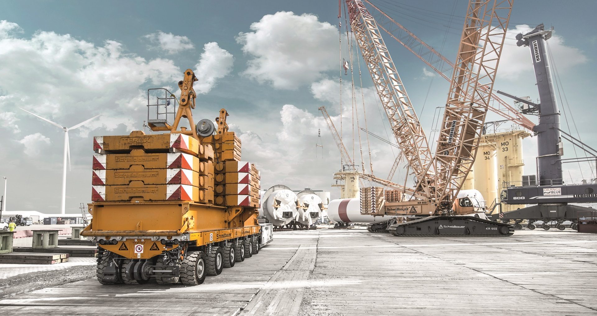 Heavy equipment, Crane, Machine, Engineering, Construction