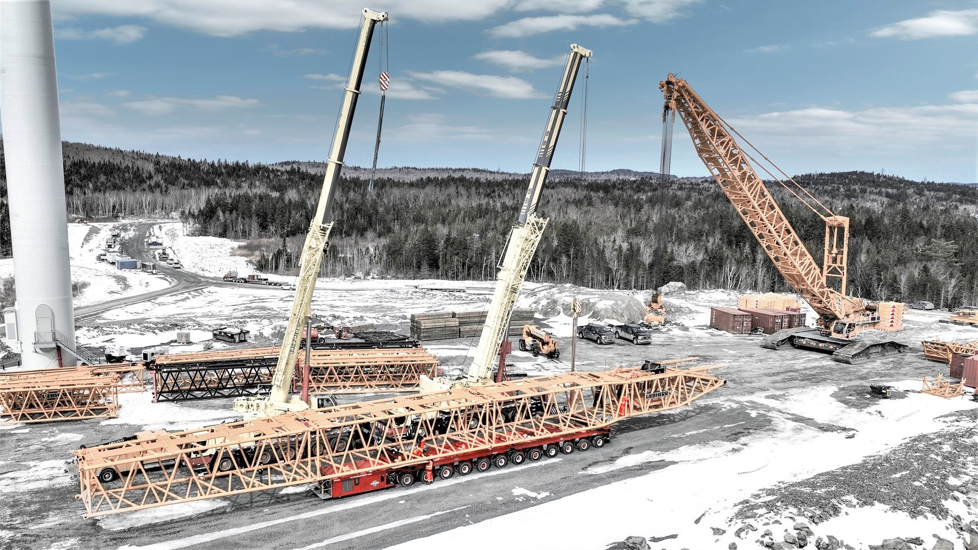 Heavy equipment, Crane, Construction, Machine, Engineering