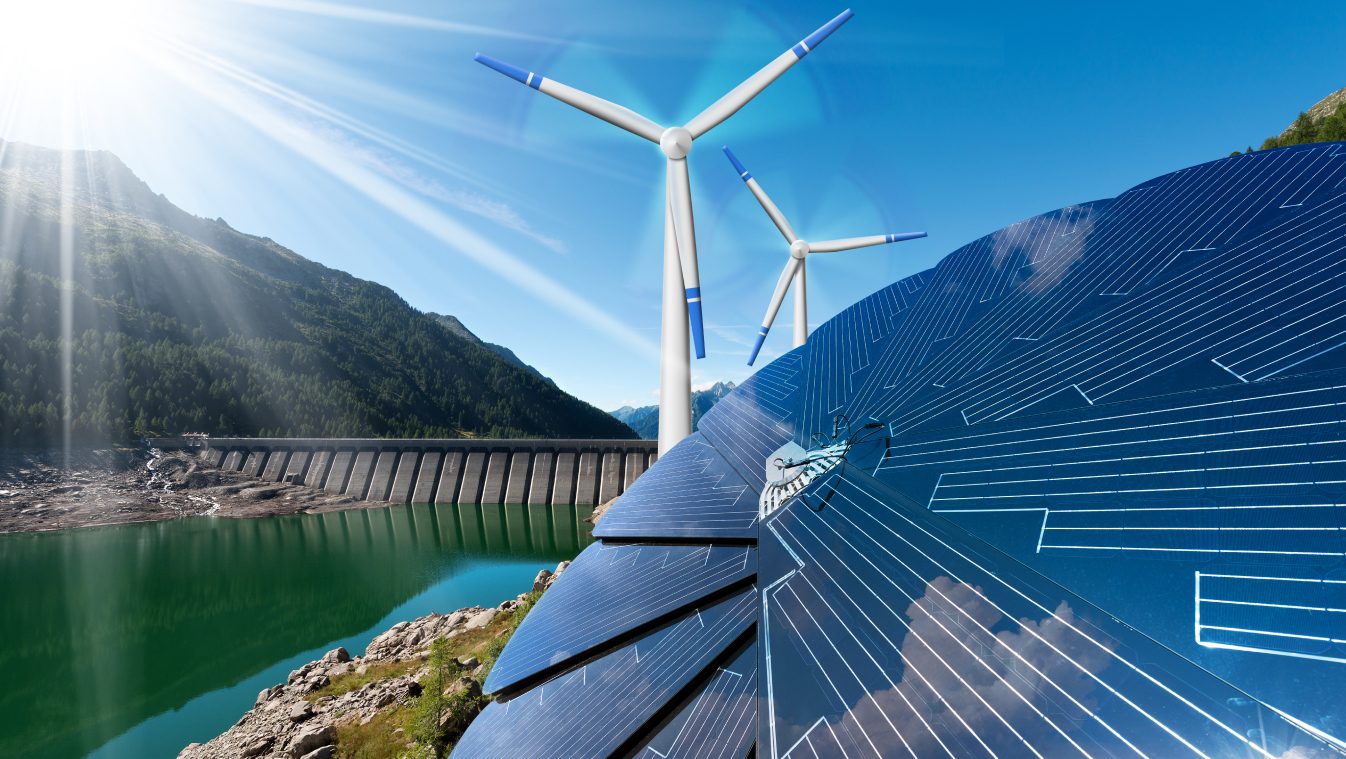 Water, Sky, Daytime, Light, Cloud, Infrastructure, Nature, Azure, Slope, Windmill