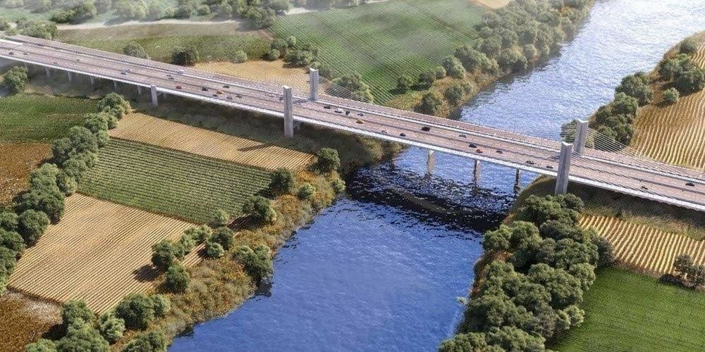 Fluvial landforms of streams, Body of water, Natural landscape, Urban design, Plant, Nature, Infrastructure, Watercourse