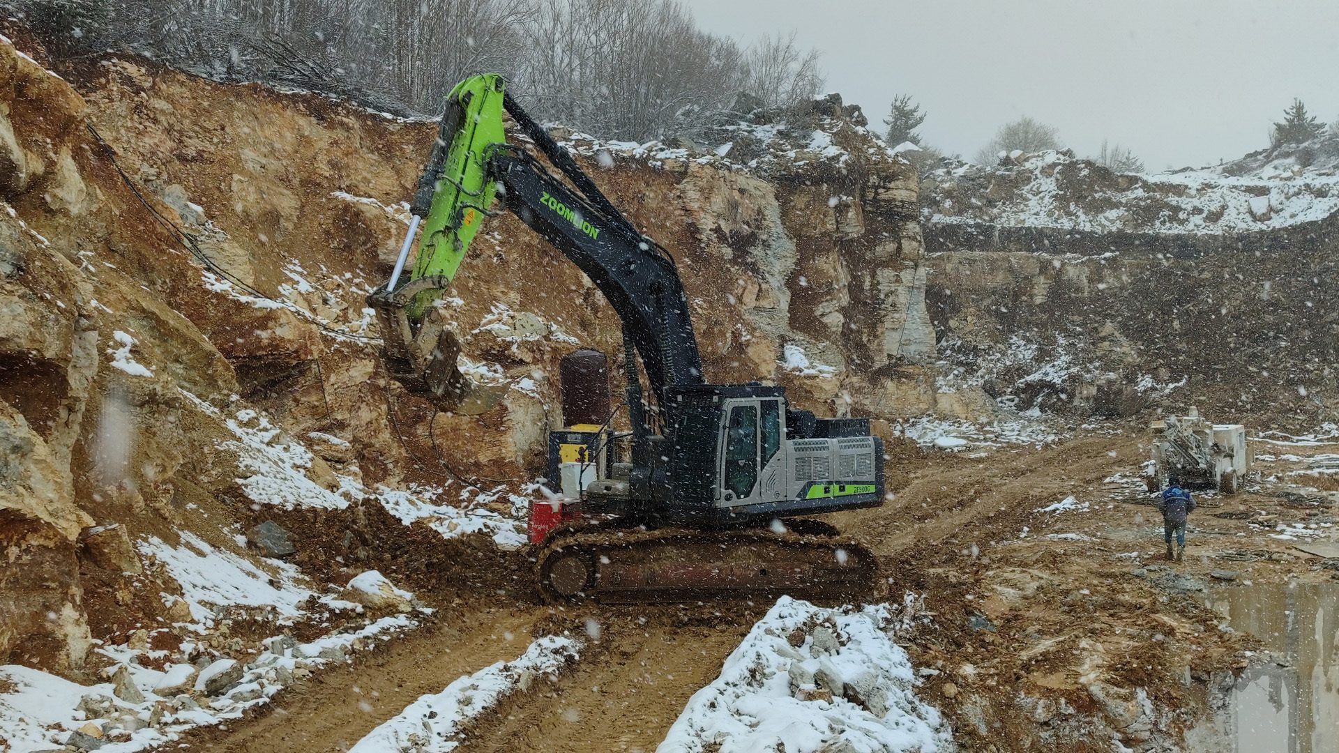 Heavy equipment, Rock, Machine, Bulldozer