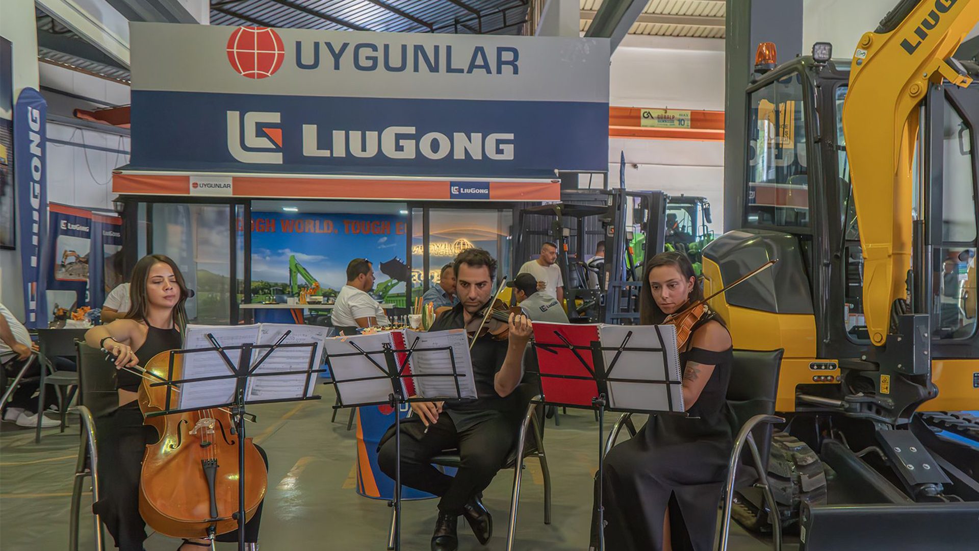 Musical instrument, Forklift truck