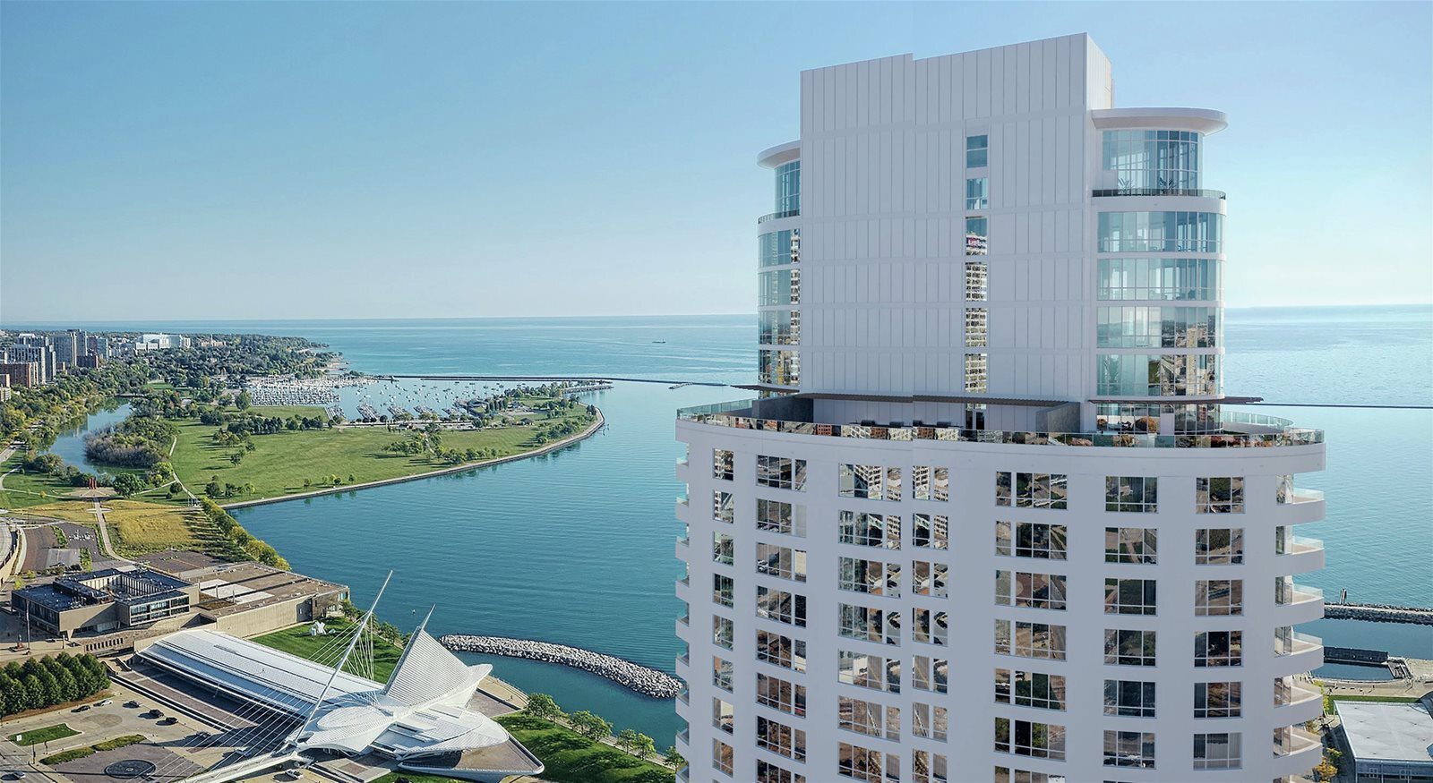 High-rise building, Urban area, Water, City, Skyscraper, Waterway, Tower, Condominium, Apartment