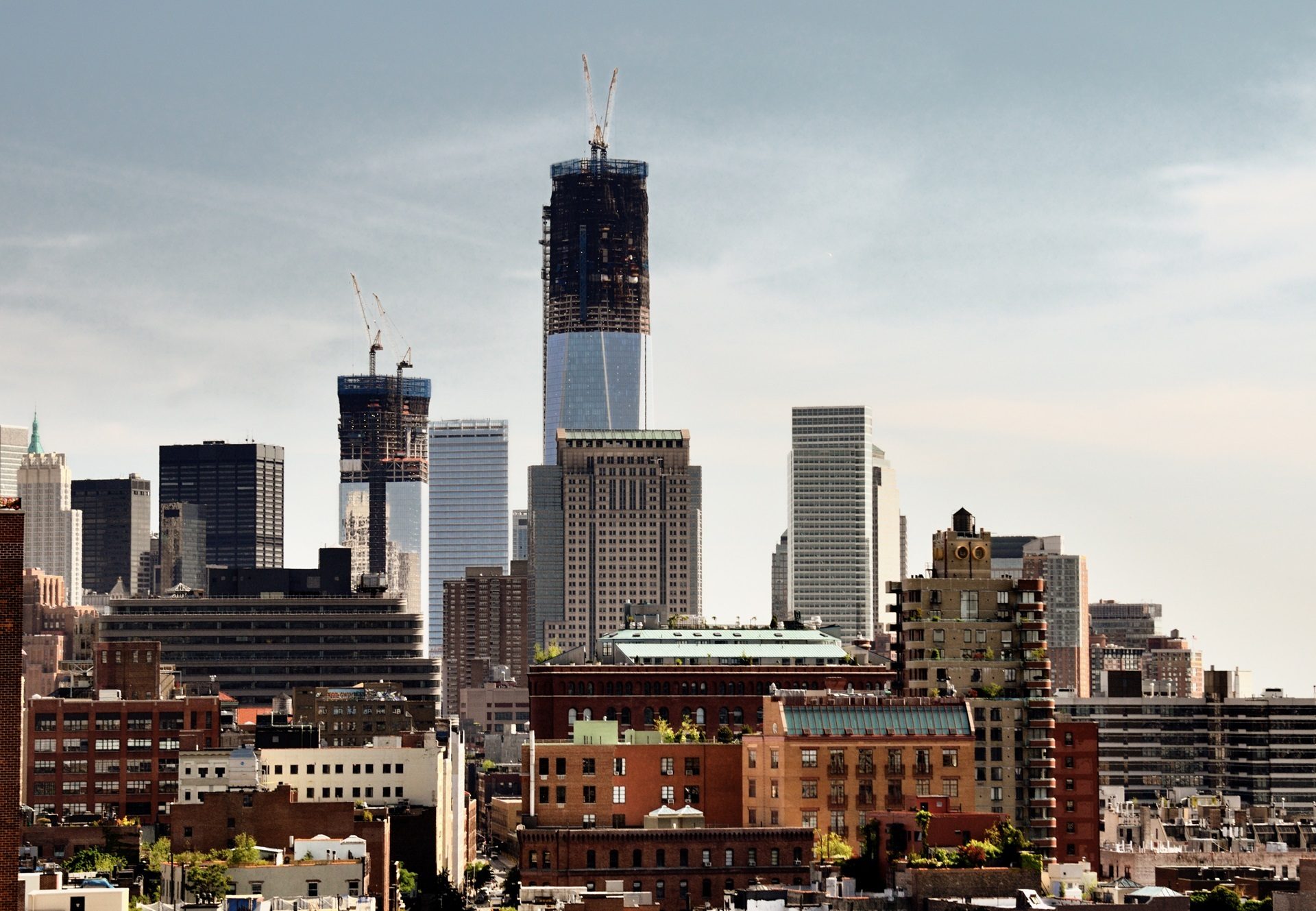 Urban area, High-rise building, Sky, Skyscraper, Daytime, City, Tower, Metropolis