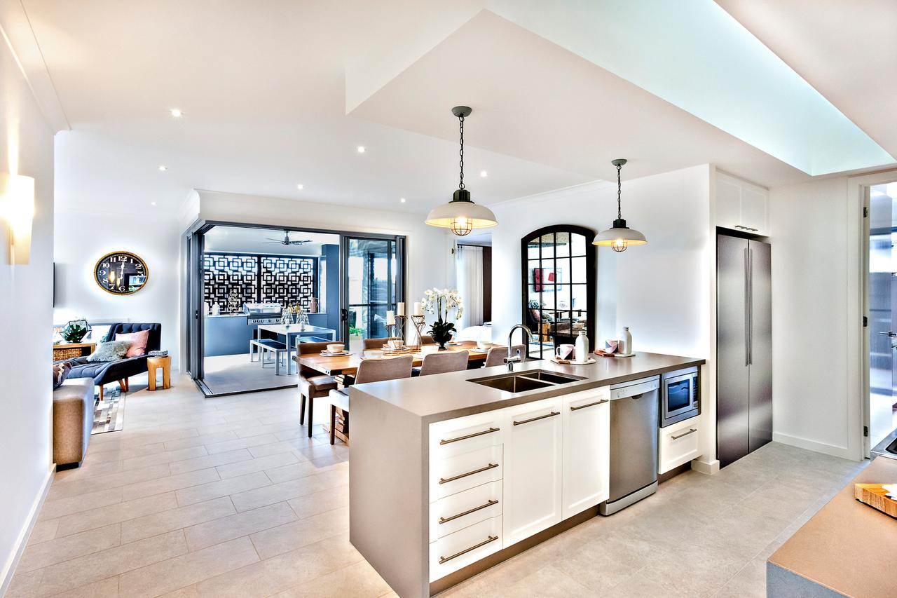 Interior design, Cabinetry, Table, Property, Furniture, Countertop, Drawer, Shelving, Kitchen, Wood