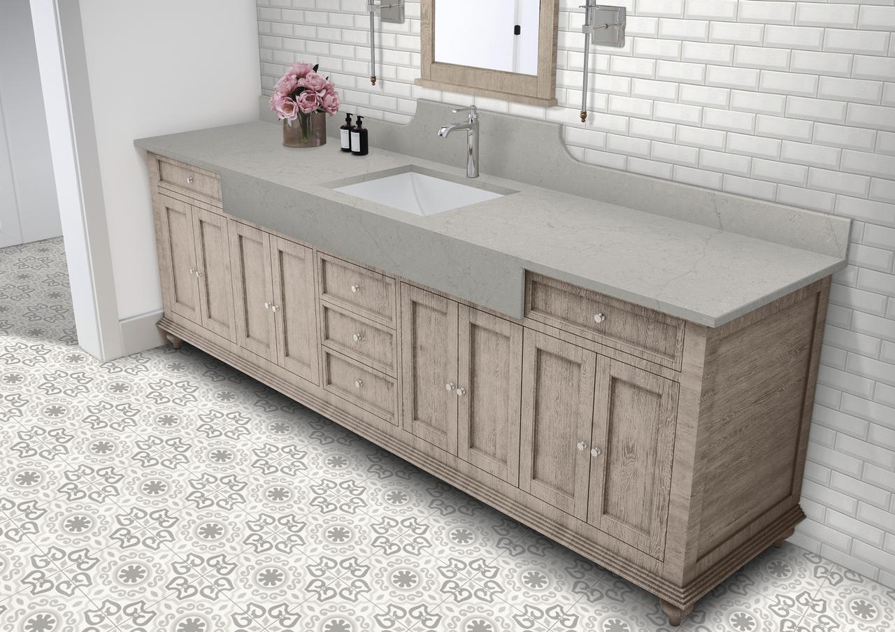 Plumbing fixture, Interior design, Cabinetry, Countertop, Furniture, Tap, Sink, Wood, Flooring, Rectangle
