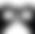 Gloved hands holding black binoculars against a green background.