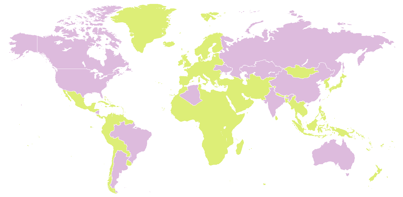Map, World