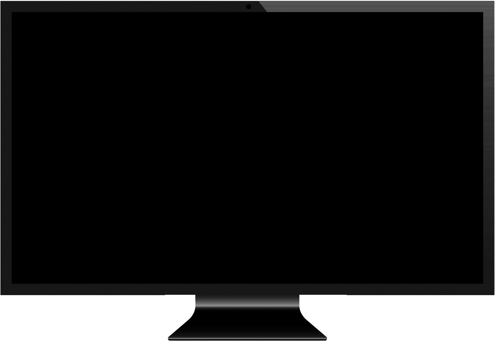 Computer monitor accessory, Output device, Television set, Peripheral, Black, Rectangle
