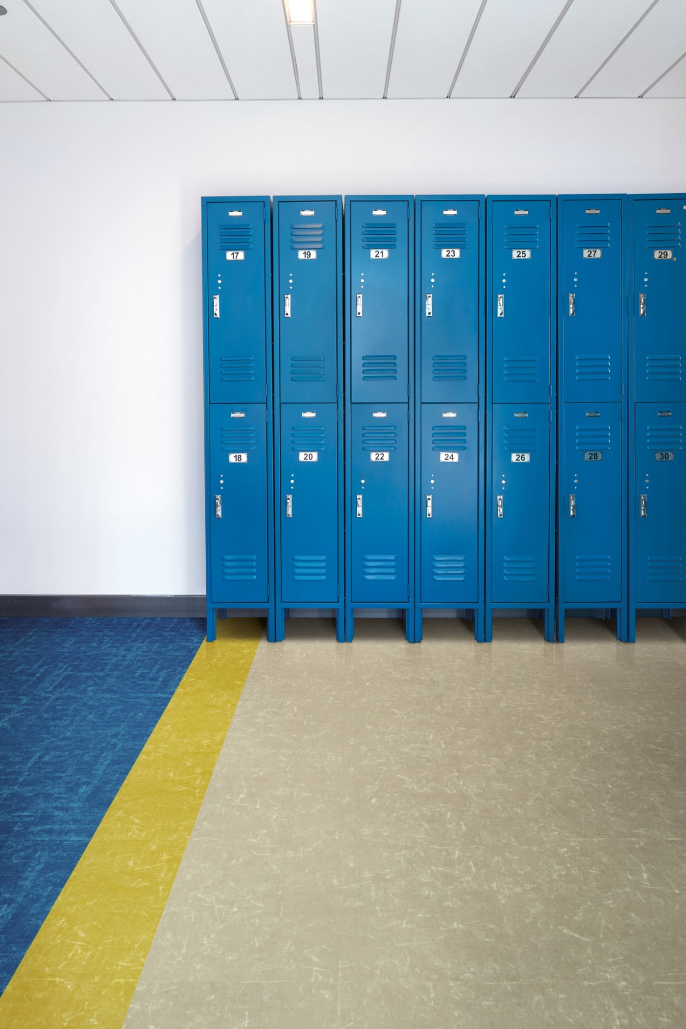 Azure, Locker, Door, Floor