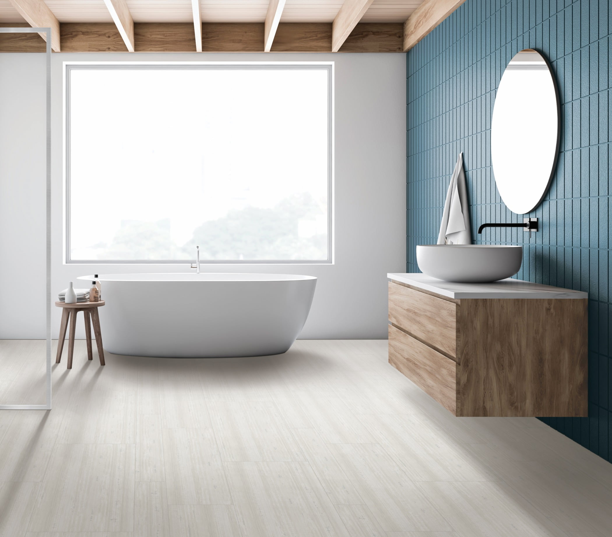 Plumbing fixture, Interior design, Mirror, Tap, Wood, Building, Comfort, Sink, Bathroom