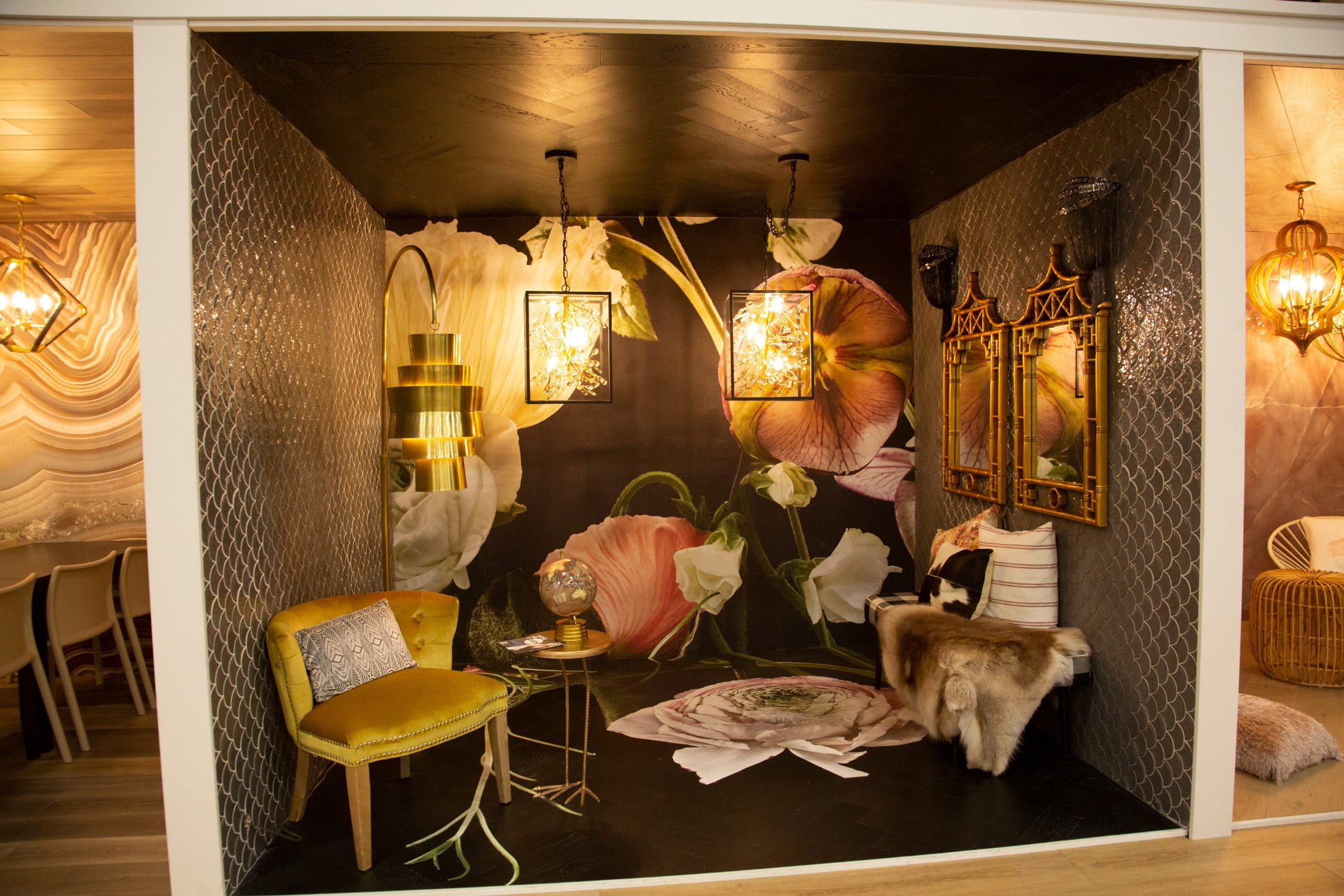 Interior design, Furniture, Building, Chair, Table, Lighting, Lamp, Decoration