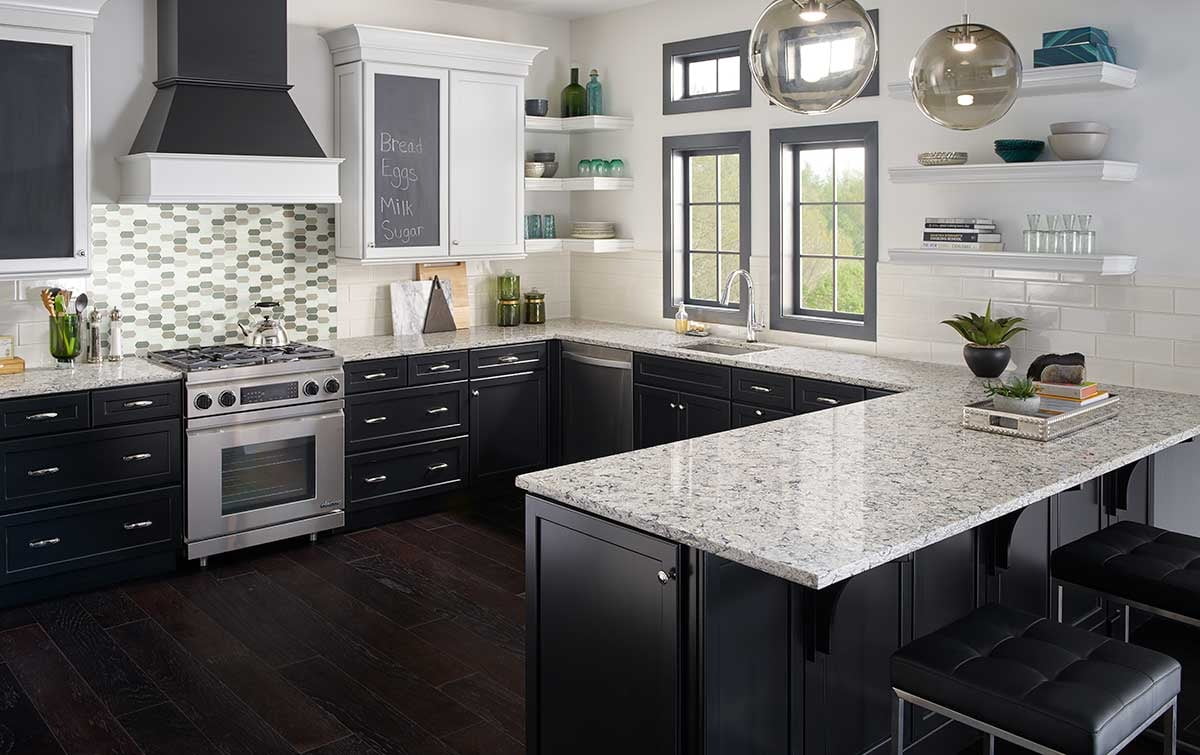 Kitchen stove, Countertop, Cabinetry, Furniture, Property, White, Drawer, Black, Lighting