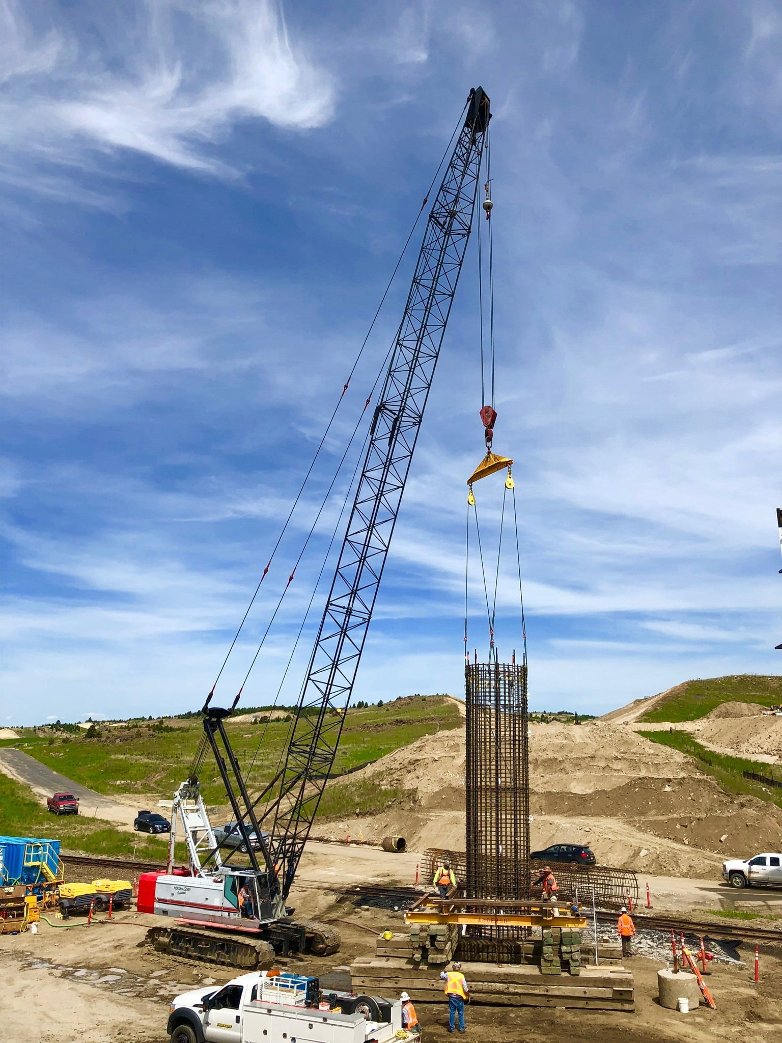Composite material, Construction equipment, Soil, Machine, Crane, Sky