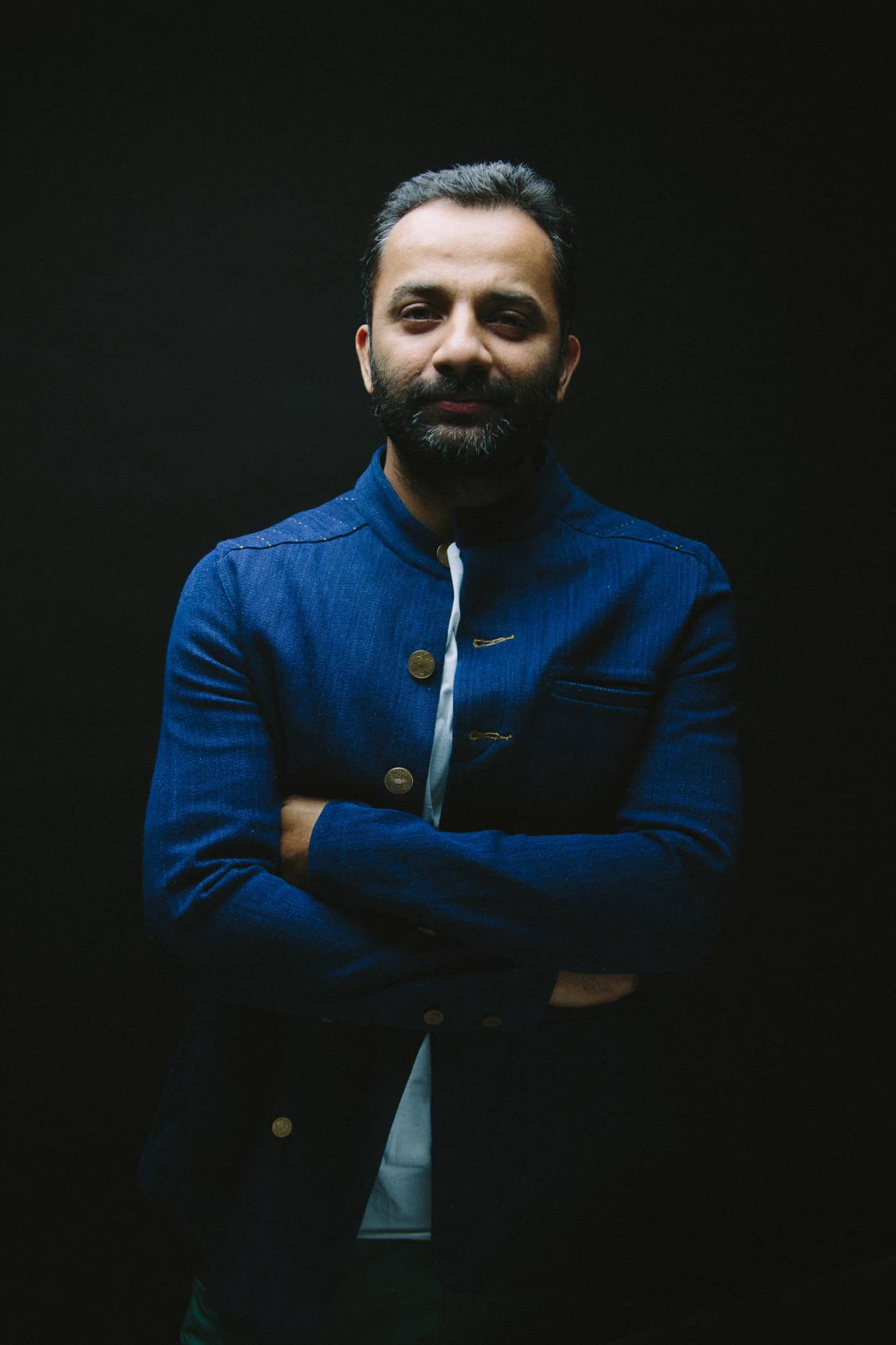 Facial hair, Chin, Moustache, Blue, Beard