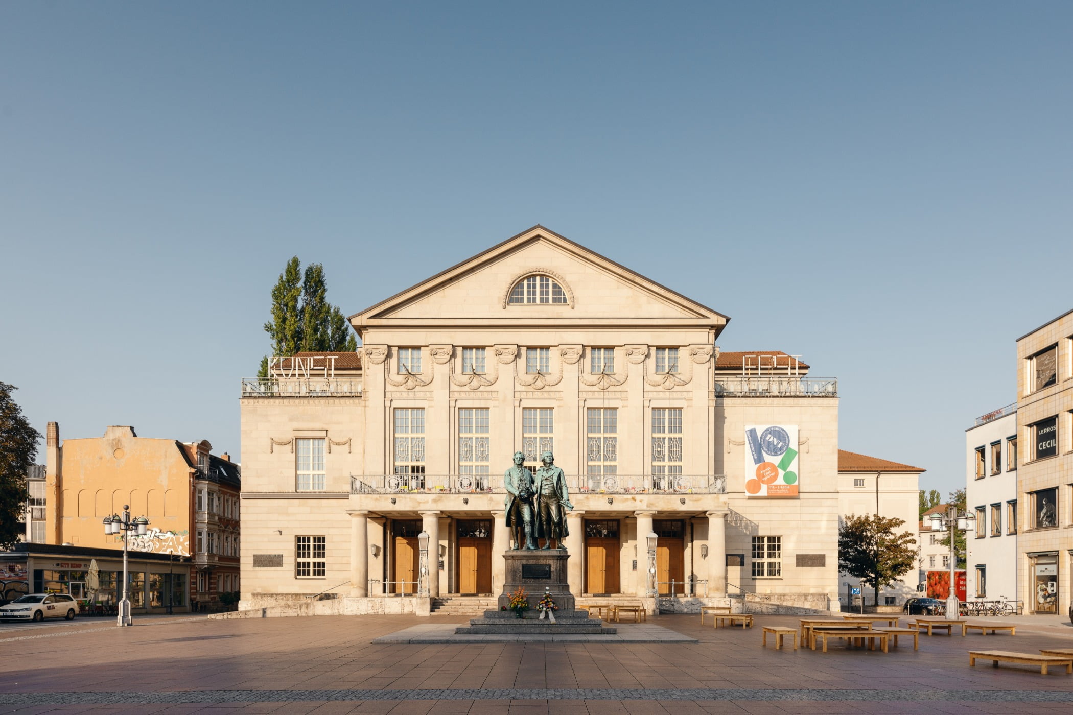 Sky, Window, Building, Plant, Tree