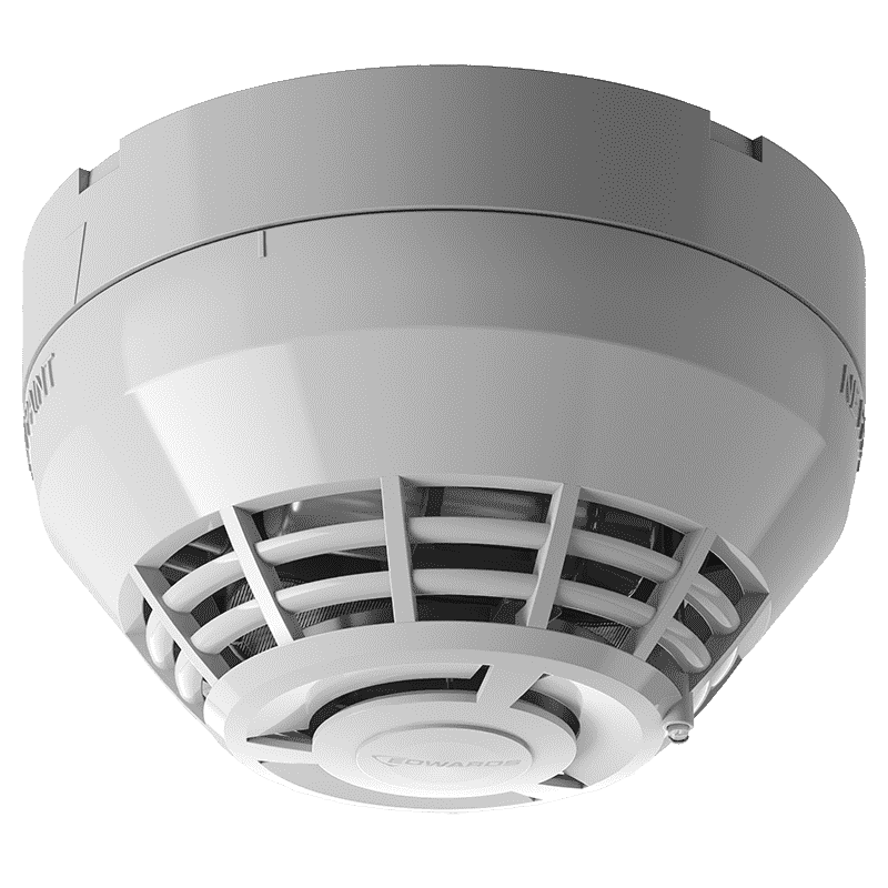 The Signature Optica smoke detector from Edwards is part of a next-generation detection system engineered for modern materials and environments. Its certified to the UL 268 standard so its multiple-sensor technology can differentiate between burning food, steam or multiple types of fires.