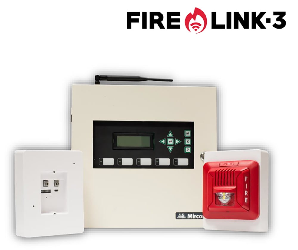 The Fire Link wireless system brings wireless to local notification.