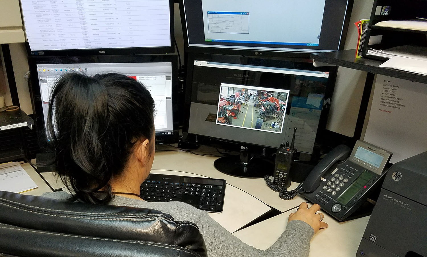 Monitoring video accounts requires more training for operators.  