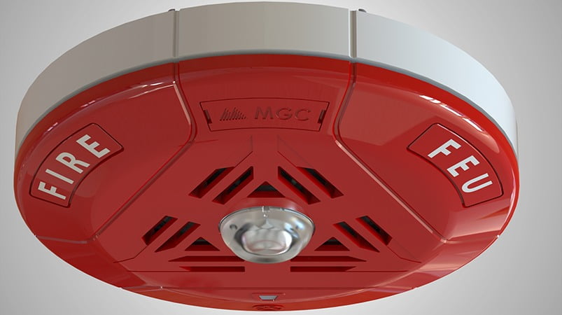 Utilizing advanced LED technology, these Mircom fire alarm notification appliances provide a much lower current draw than xenon bulb technology. This in turn allows for more devices on a notification appliance circuit while reducing the number of external power supplies.